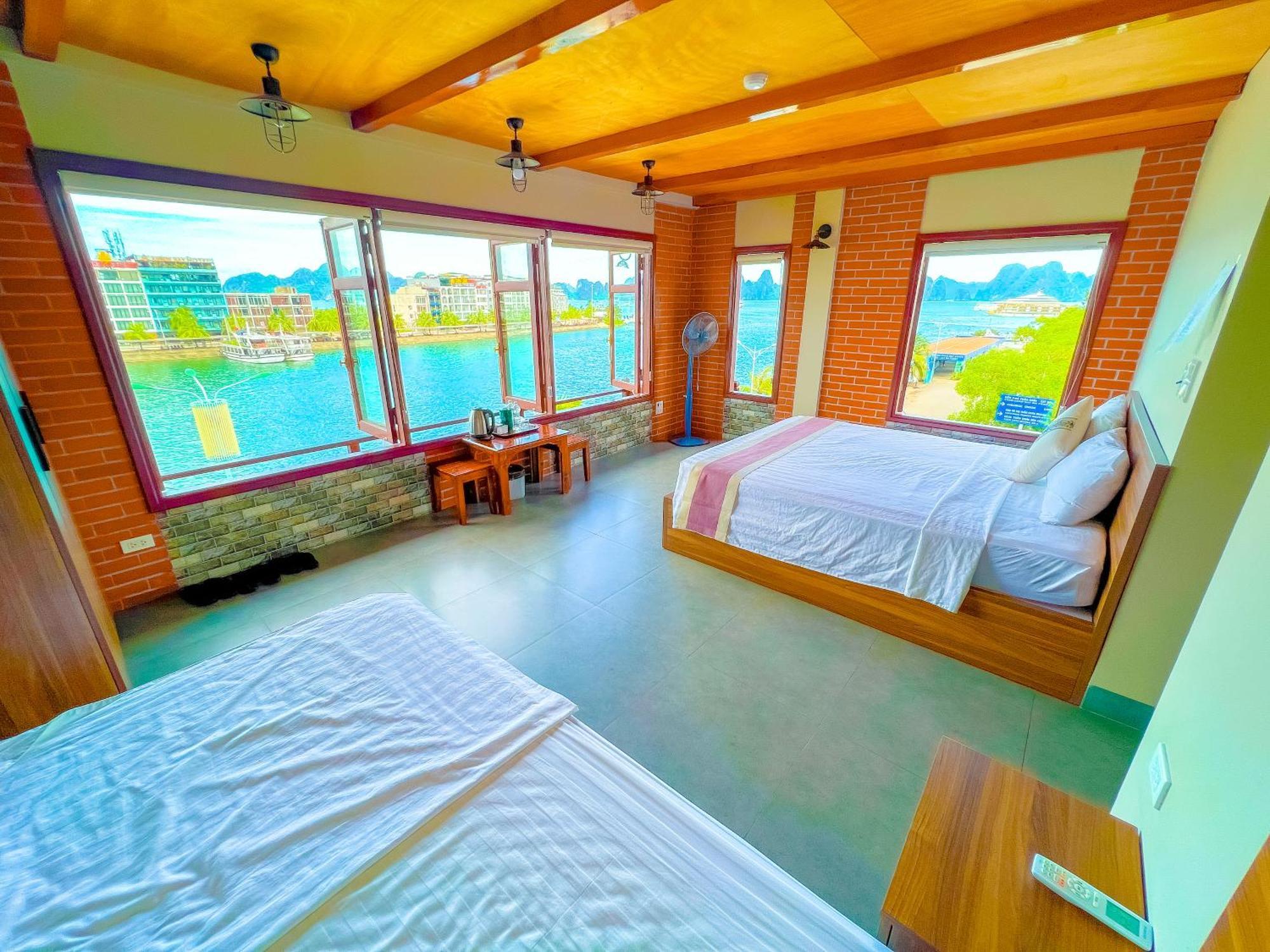 Canh Buom Homestay - Tuan Chau Ha Long Bagian luar foto